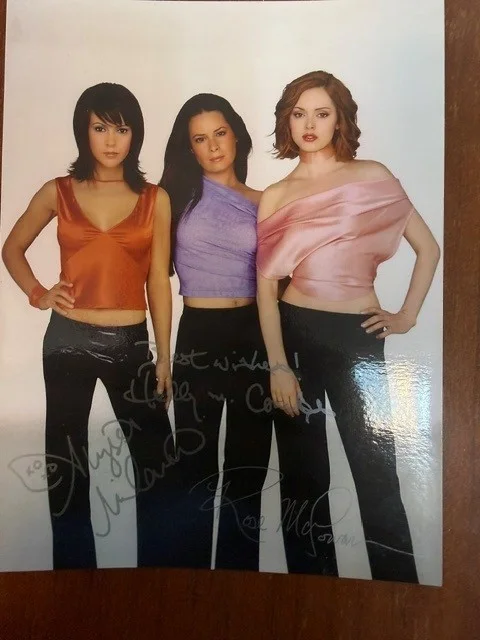cast of Charmed — Charmed Cast Photo Signed Original Autograph 8x10