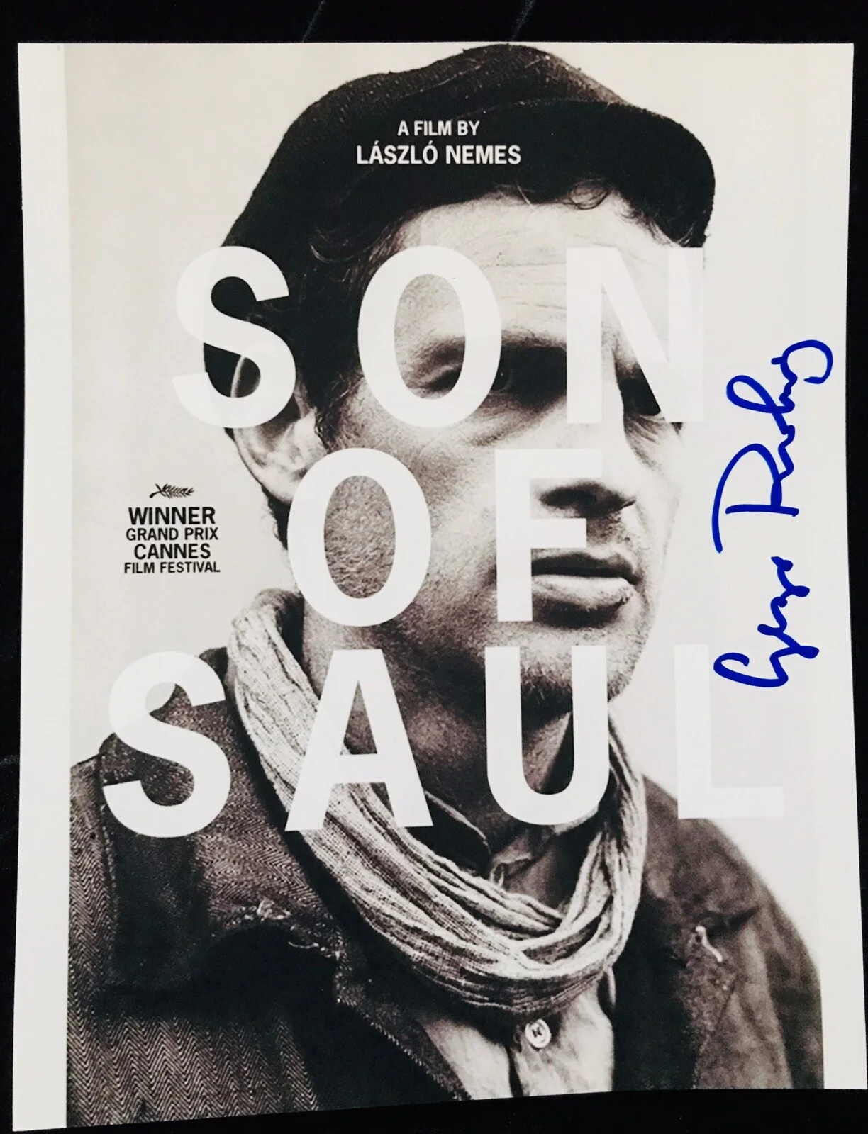 Geza Rohrig — Geza Rohrig signed Son Of Saul 8x10 photo - In Person Proof.