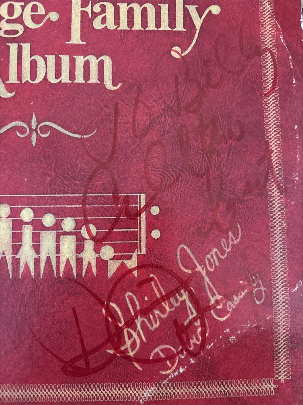 Partridge Family Album White Label Promo Signed By David Cassidy Autograph, изображение 2