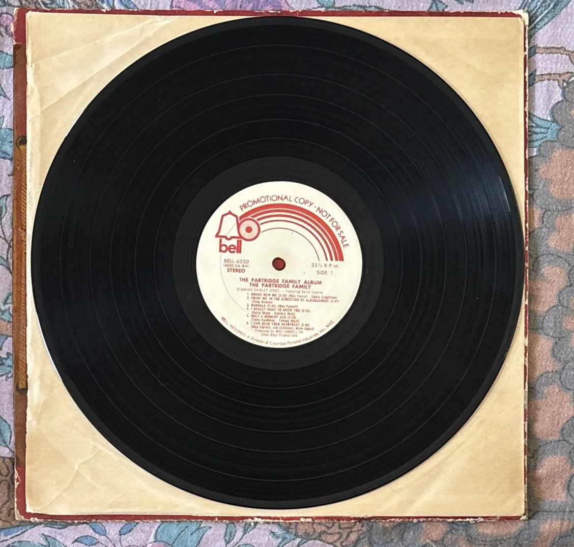 Partridge Family Album White Label Promo Signed By David Cassidy Autograph, изображение 4