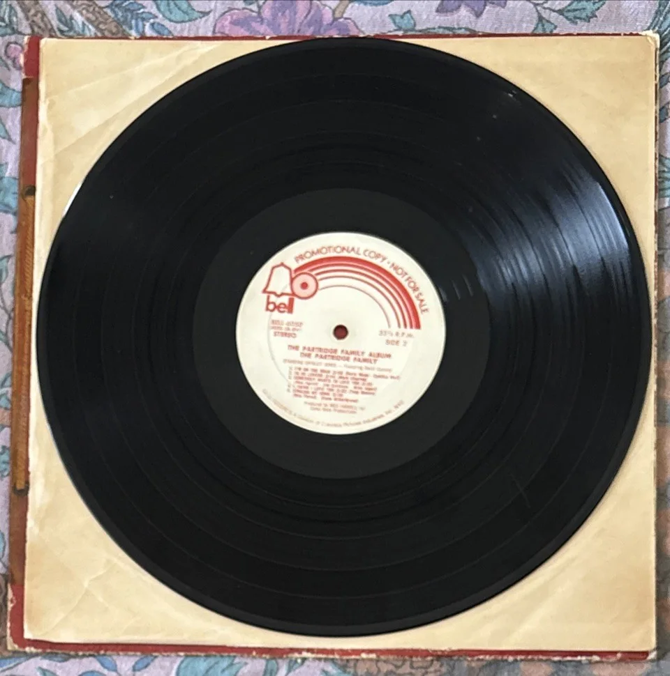 Partridge Family Album White Label Promo Signed By David Cassidy Autograph, изображение 5