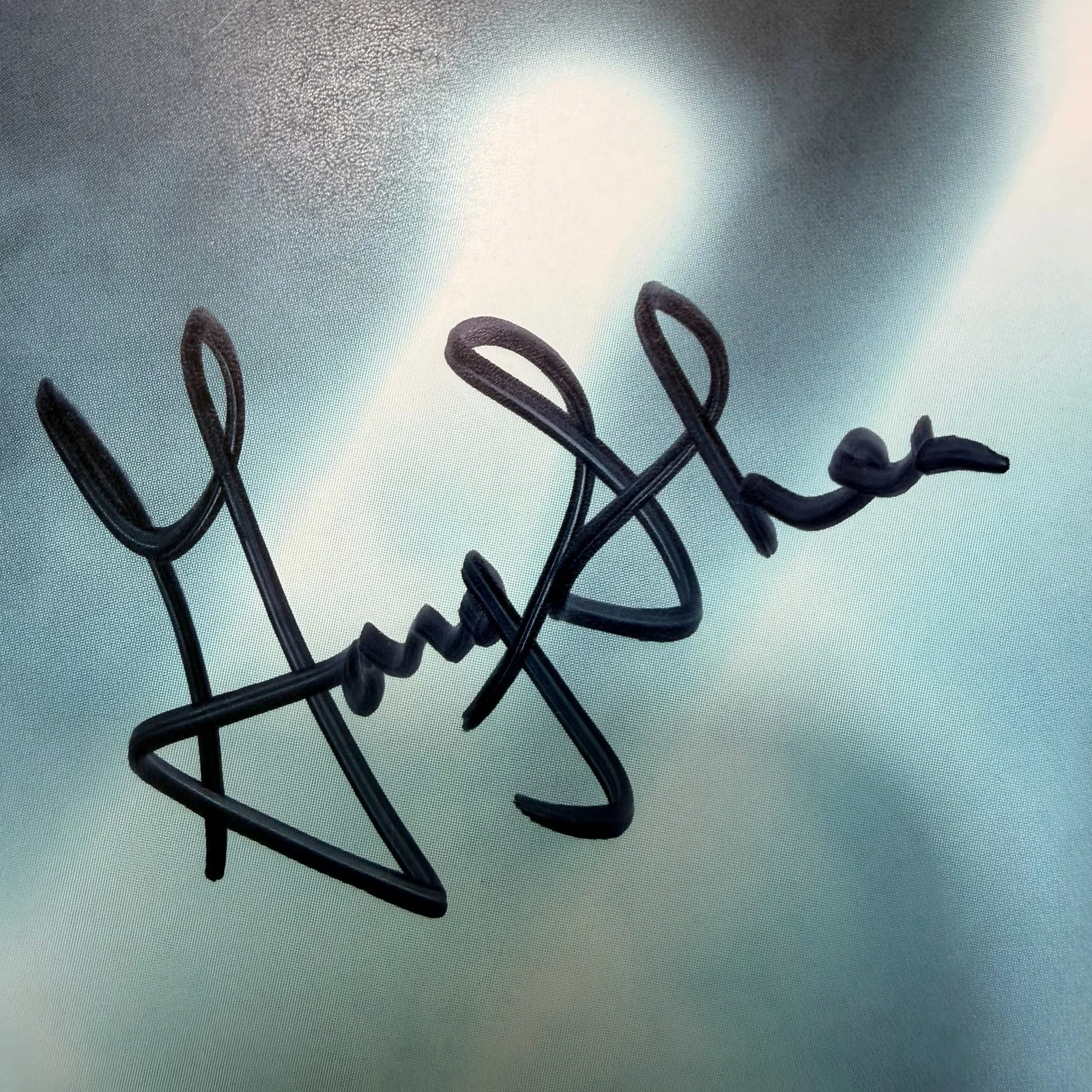New England Band Signed 7" Vinyl Single I Know Theres Something Here Autographed, image 3