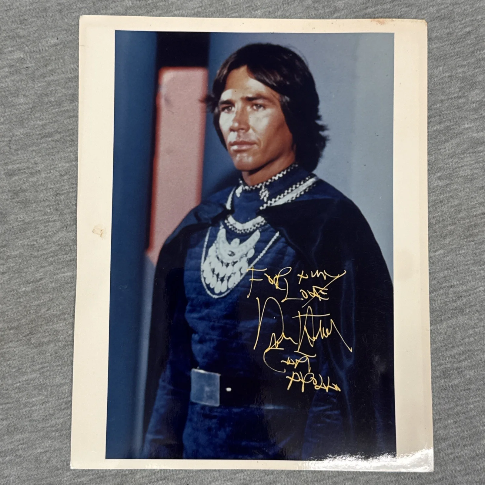 Richard Hatch — Richard Hatch Autograph Photo 8x10 Battlestar Galactica Apollo