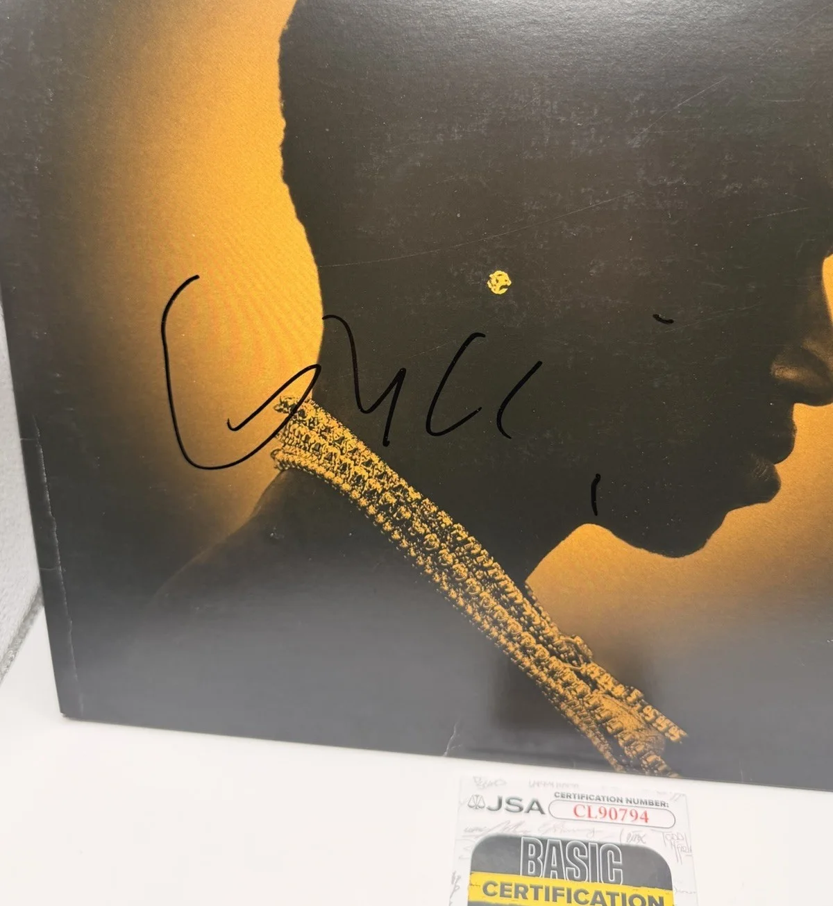 GUCCI MANE SIGNED AUTOGRAPHED VINYL ALBUM RECORD “MR DAVIS” JSA COA RAPPER RARE, изображение 2