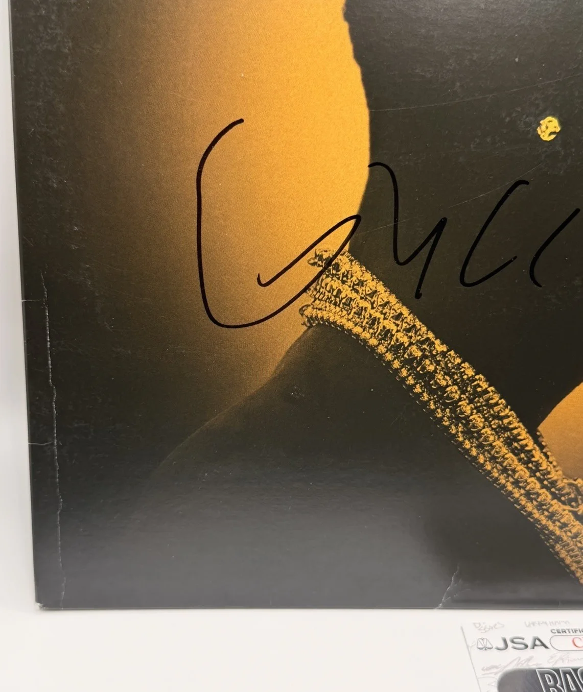 GUCCI MANE SIGNED AUTOGRAPHED VINYL ALBUM RECORD “MR DAVIS” JSA COA RAPPER RARE, изображение 3