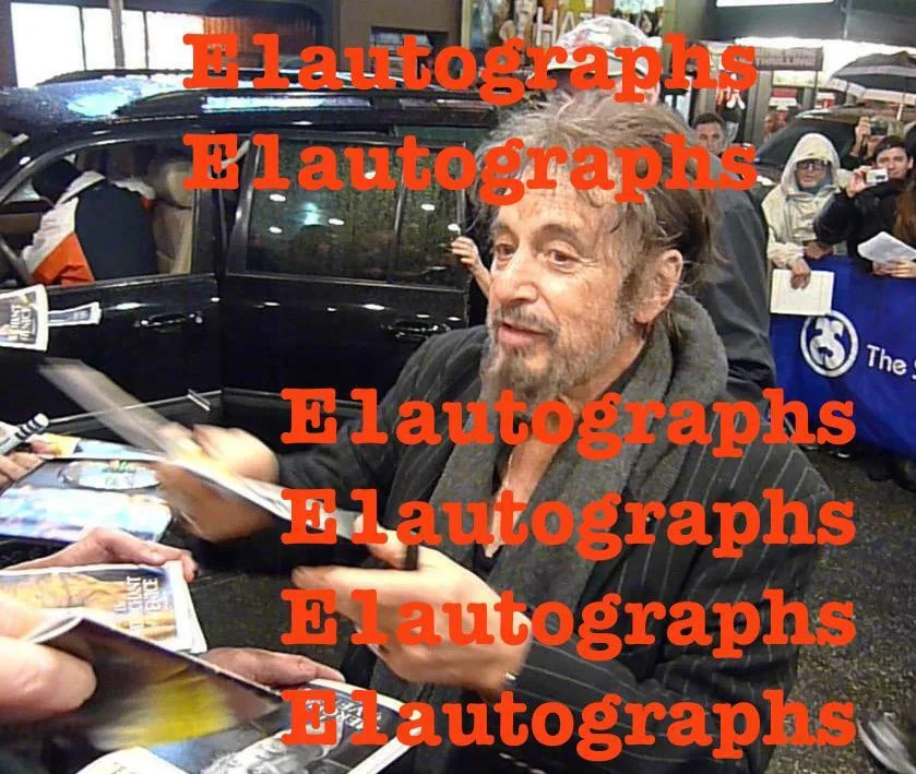 Al Pacino signed 8x10 photo - In Person Proof. The Godfather, Scarface, Corleone, изображение 2