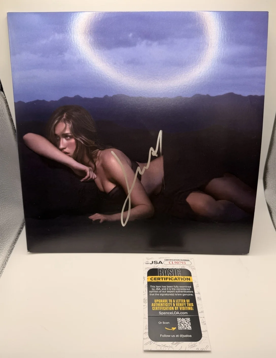 SINGER TATE MCRAE SIGNED 'SO CLOSE TO WHAT DELUXE' ALBUM VINYL RECORD LP JSA COA, image 3