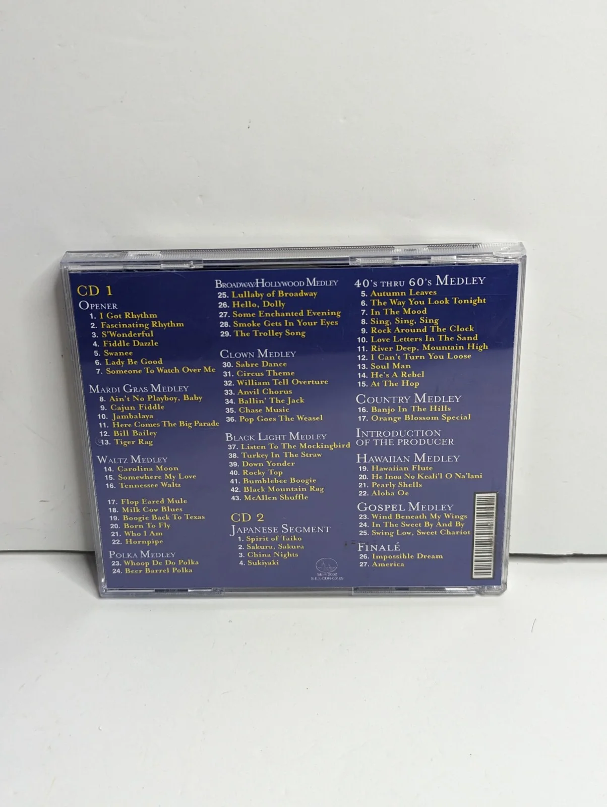 THE SHOJI TABUCHI SHOW! Volume IV CD Dorothy Christina AUTOGRAPHED, image 2