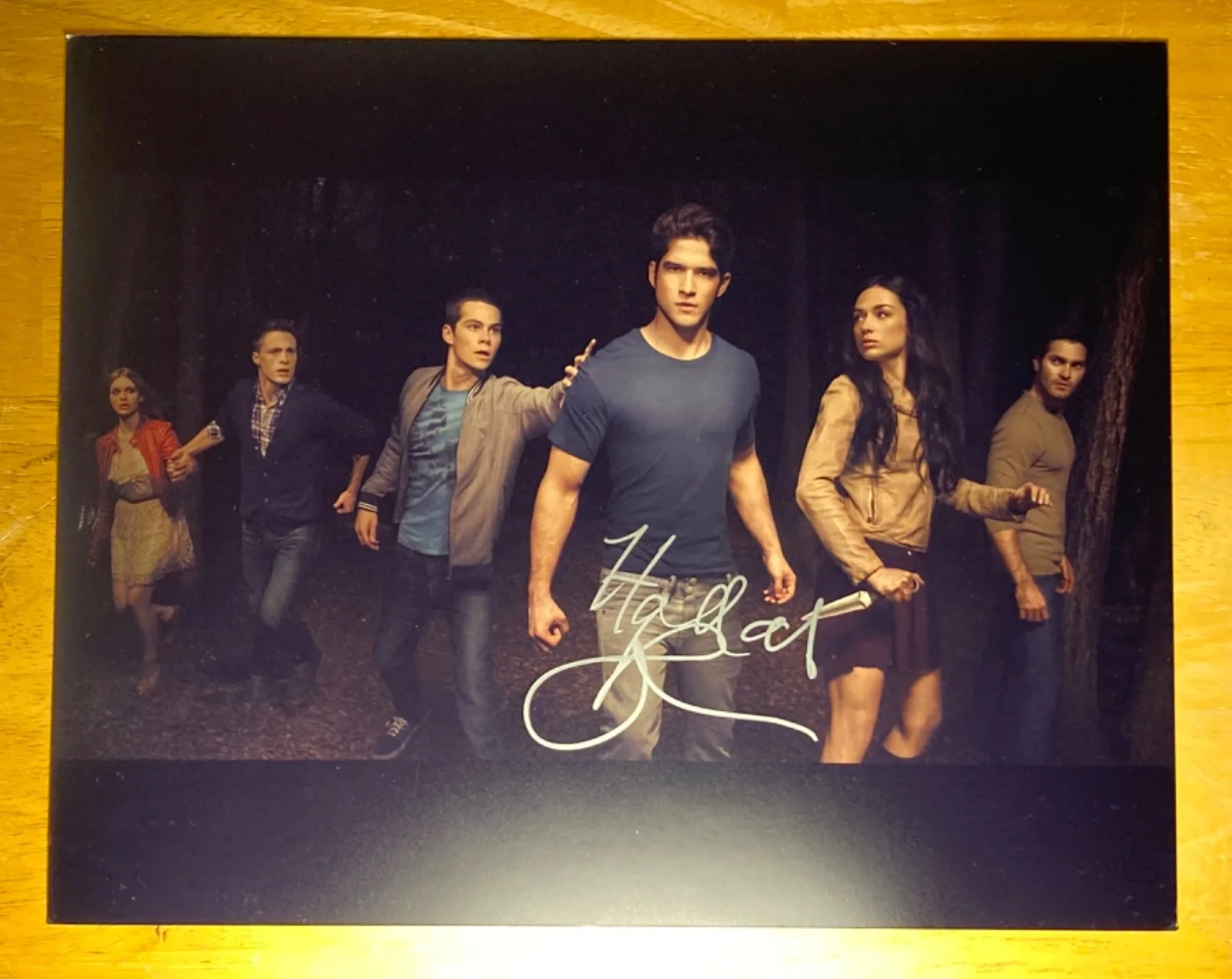 Hand SIGNED Holland Roden 10x8 Teen Wolf Cast Photo - Lydia Martin, изображение 2