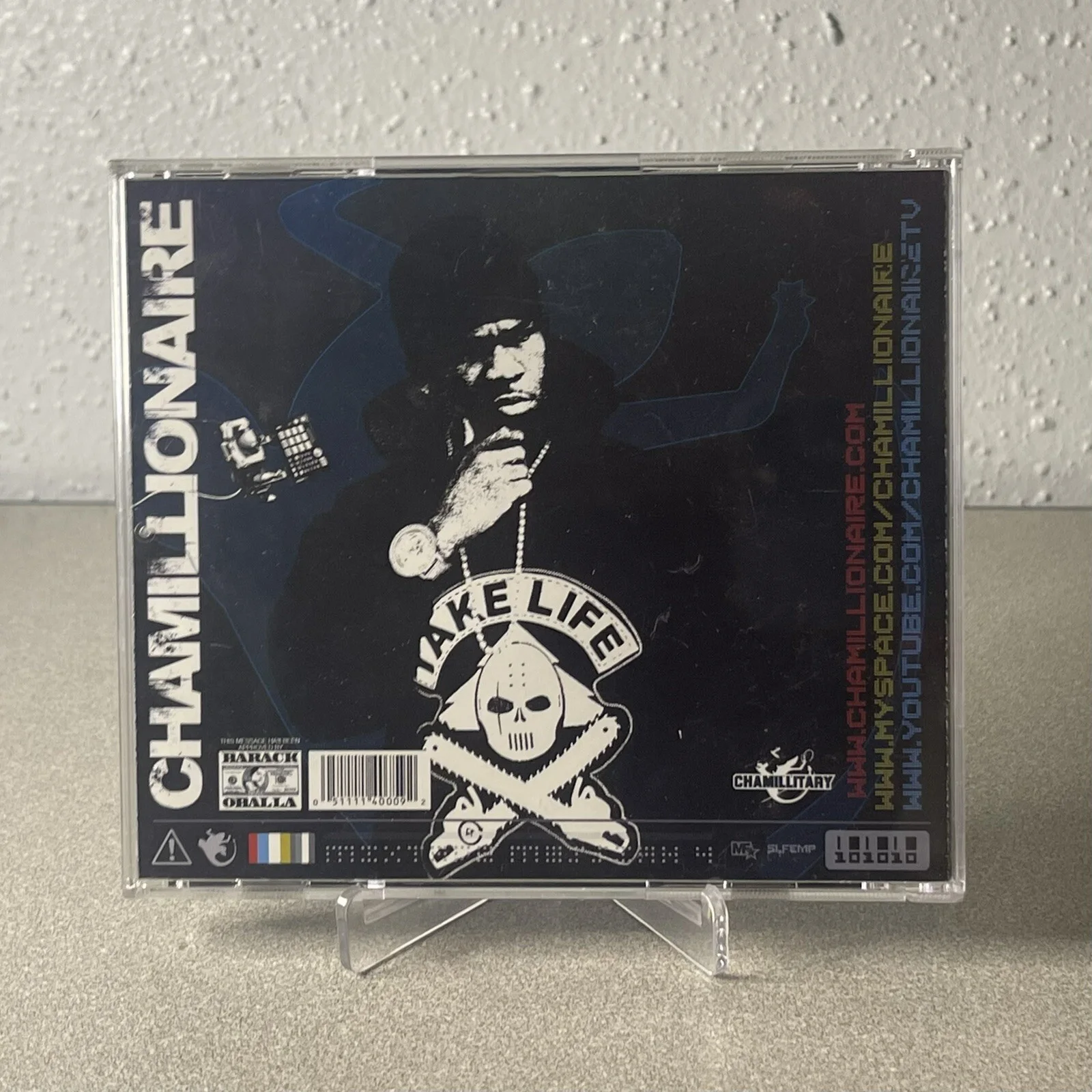 RARE Hand Signed Chamillionaire Mixtape Messiah 4 Autograph CD Two Discs, image 4