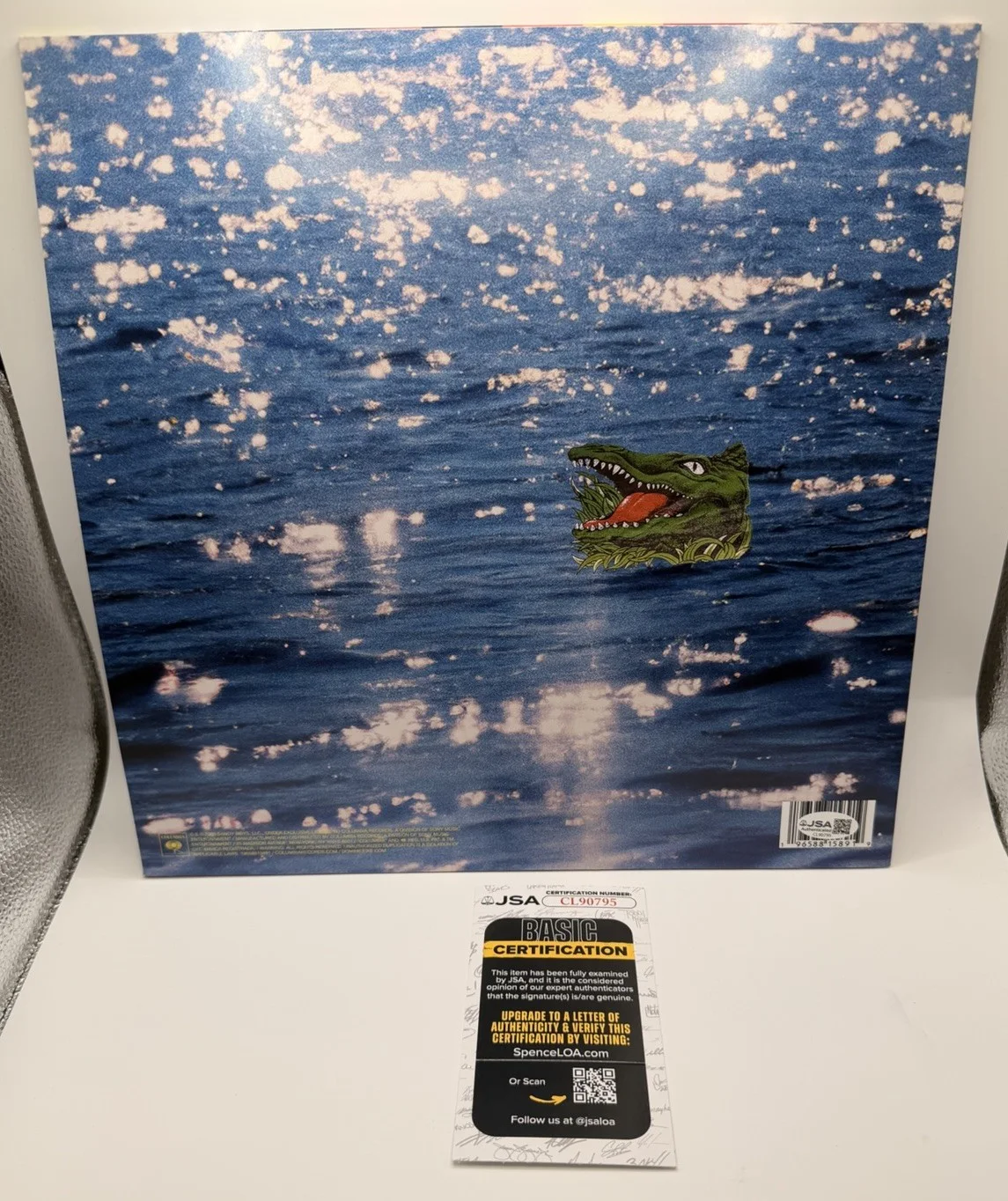 Dominic Fike Signed Autographed Vinyl LP “Sunburn” JSA COA “How Much Is Weed?”, изображение 3