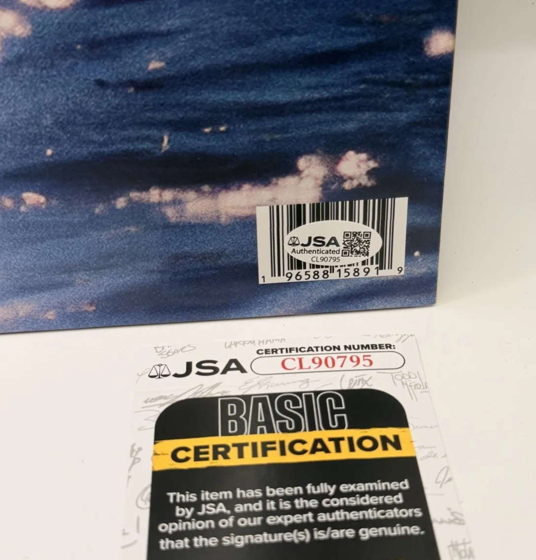 Dominic Fike Signed Autographed Vinyl LP “Sunburn” JSA COA “How Much Is Weed?”, изображение 4