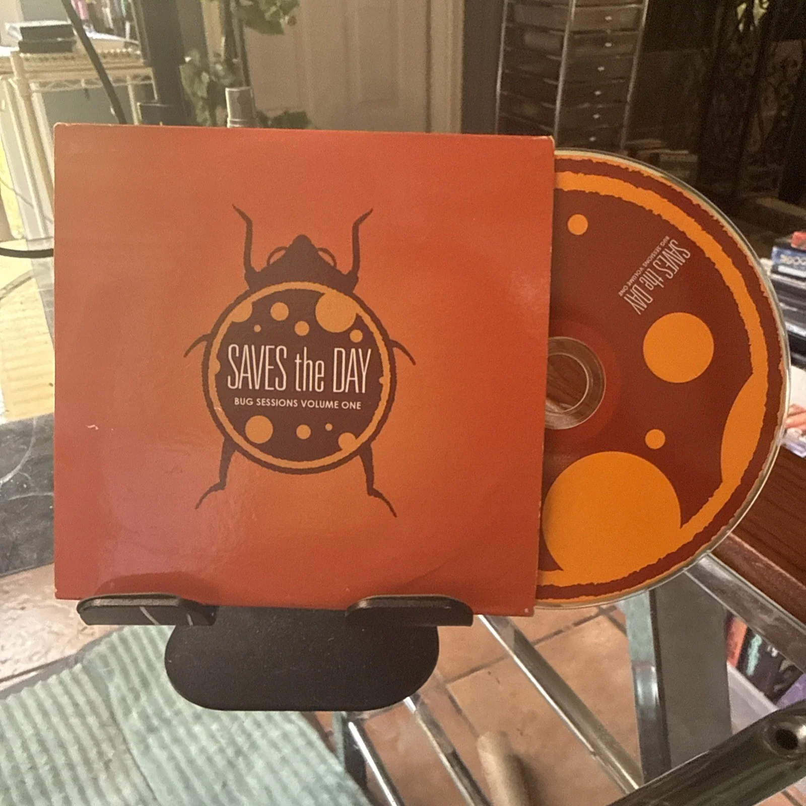 **SIGNED**RARE PROMO CD** Saves The Day | Bug Sessions Vol 1, image 3
