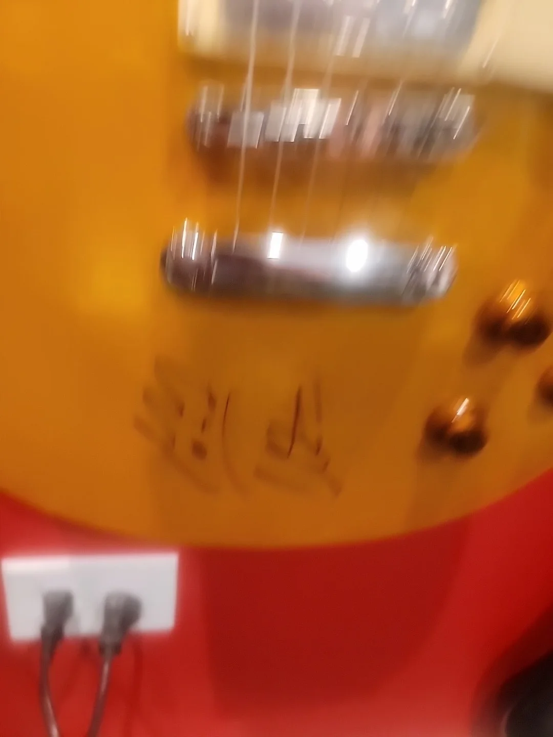 Kingfish Autographed Guitar, image 4