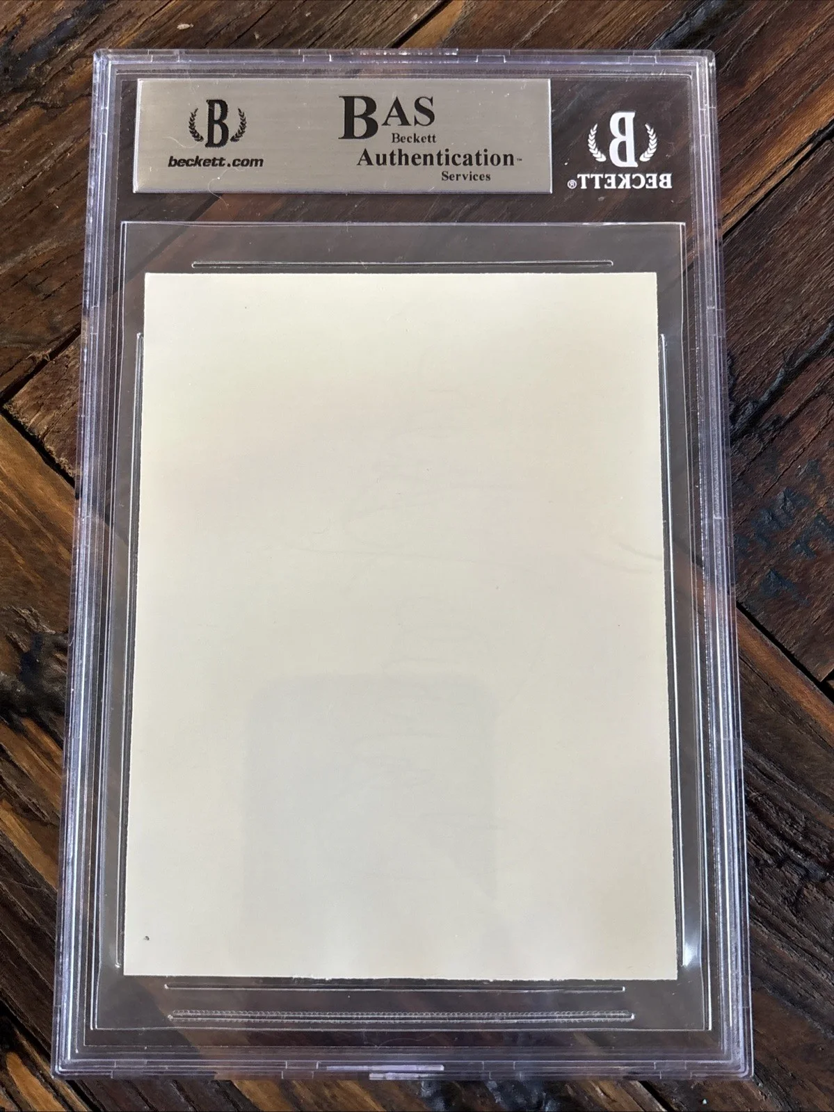 Carrie Fisher — CARRIE FISHER Cut Autograph Beckett Encased BAS Authentic Auto Star Wars Actress, image 2