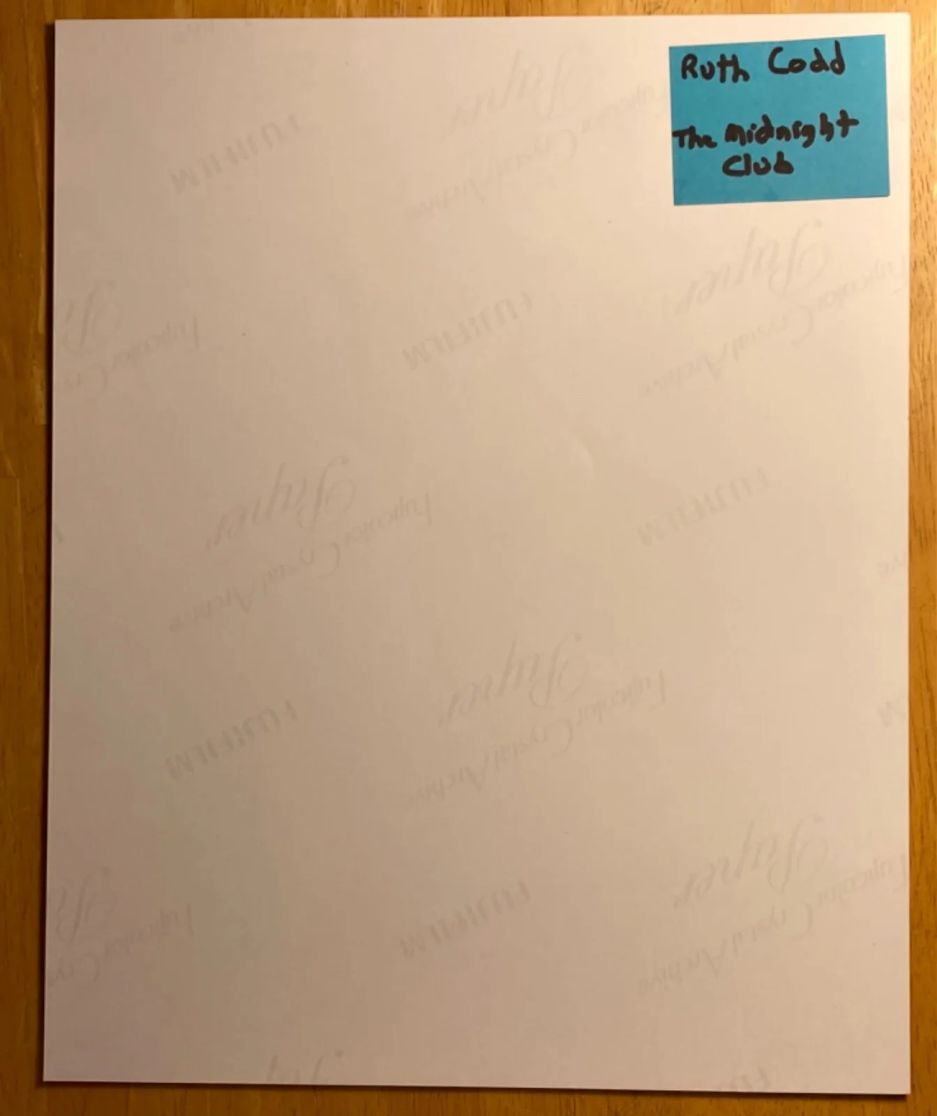 Hand SIGNED Ruth Codd 10x8 'The Midnight Club' Cast Photo, изображение 5