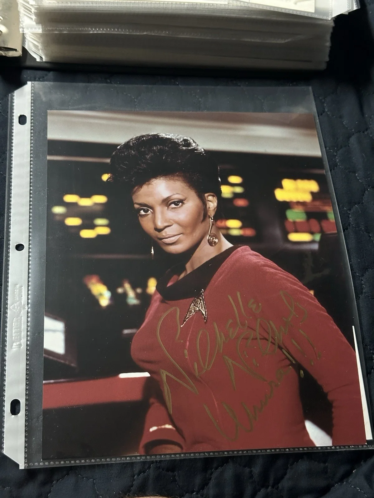 Nichelle Nichols — Nichelle Nichols Uhura Star Trek Autographed 8X10 photo w/JSA COA