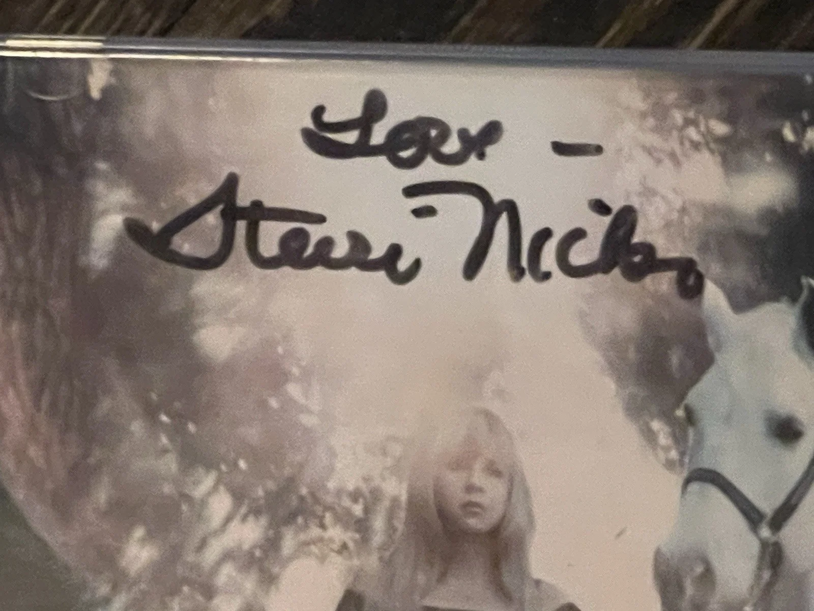 Stevie Nicks Signed In Your Dreams CD, image 5