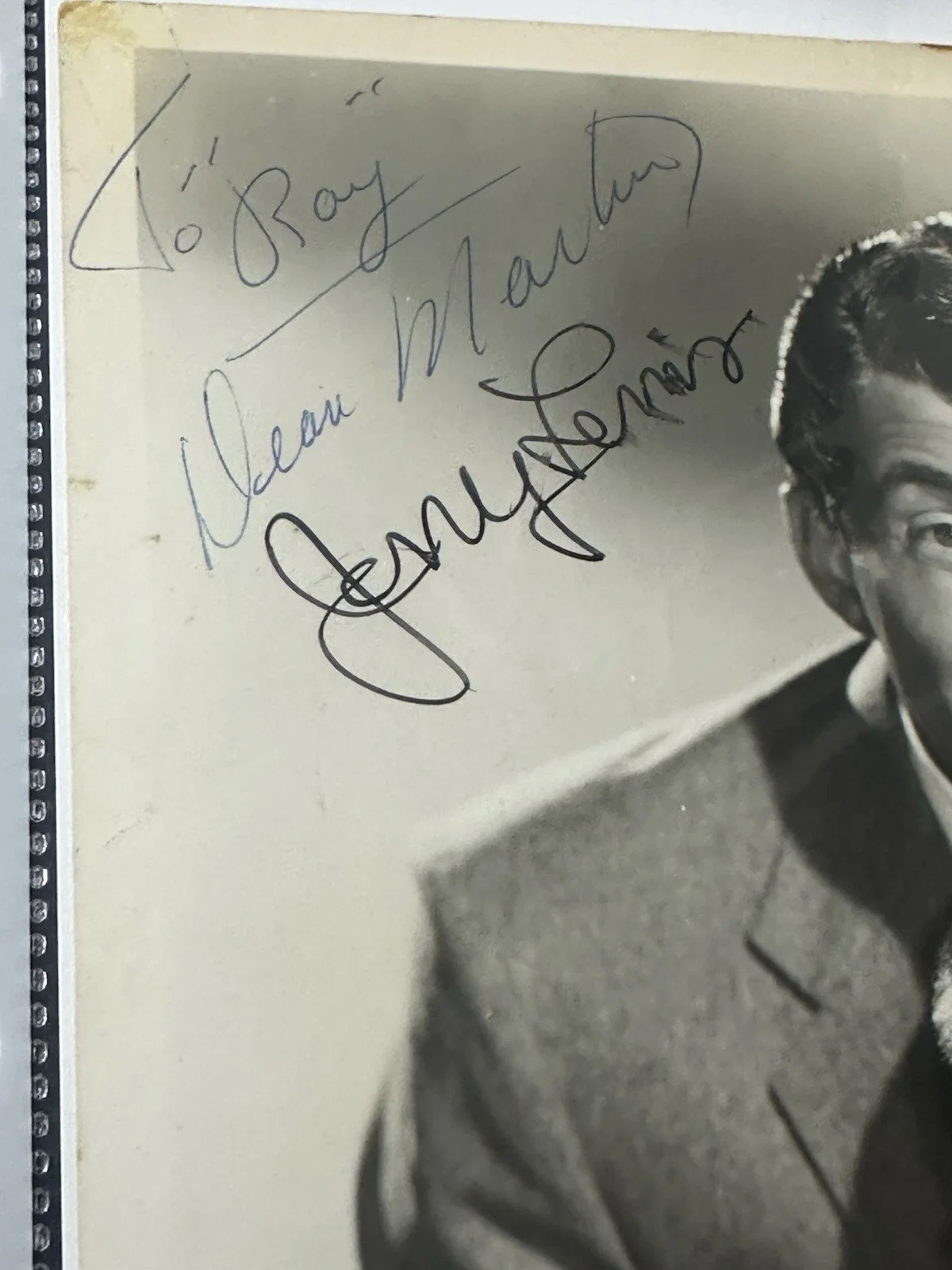 Dean Martin, Jerry Lewis — Martin And Lewis Signed Autographed Photo With COA Dean Martin Jerry Lewis, изображение 2