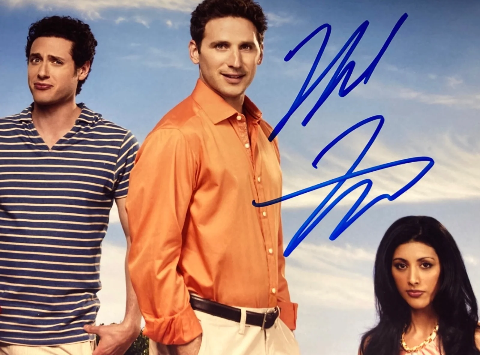 Hand SIGNED Mark Feuerstein 10x8 Royal Pains Cast Photo, изображение 3
