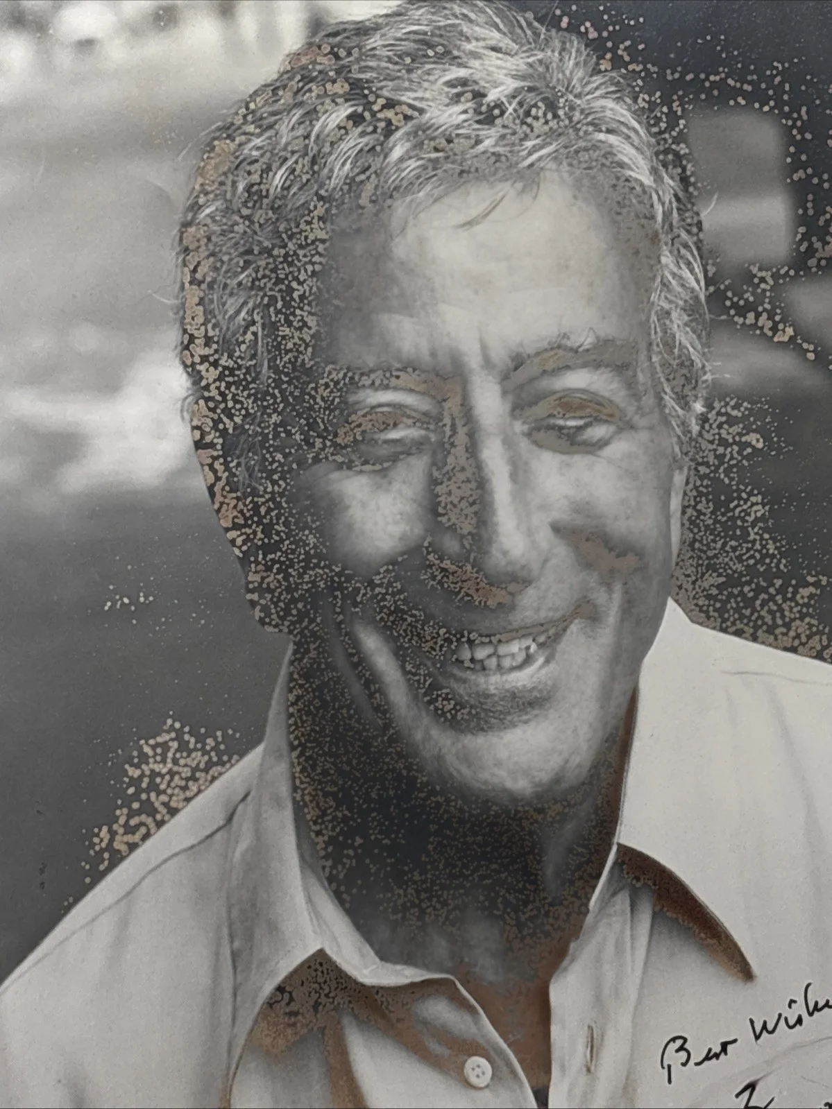 Tony Bennett — Tony Bennett Signed Photo & Note To Hospital Nurse/Dr For Saving His Brother, изображение 4