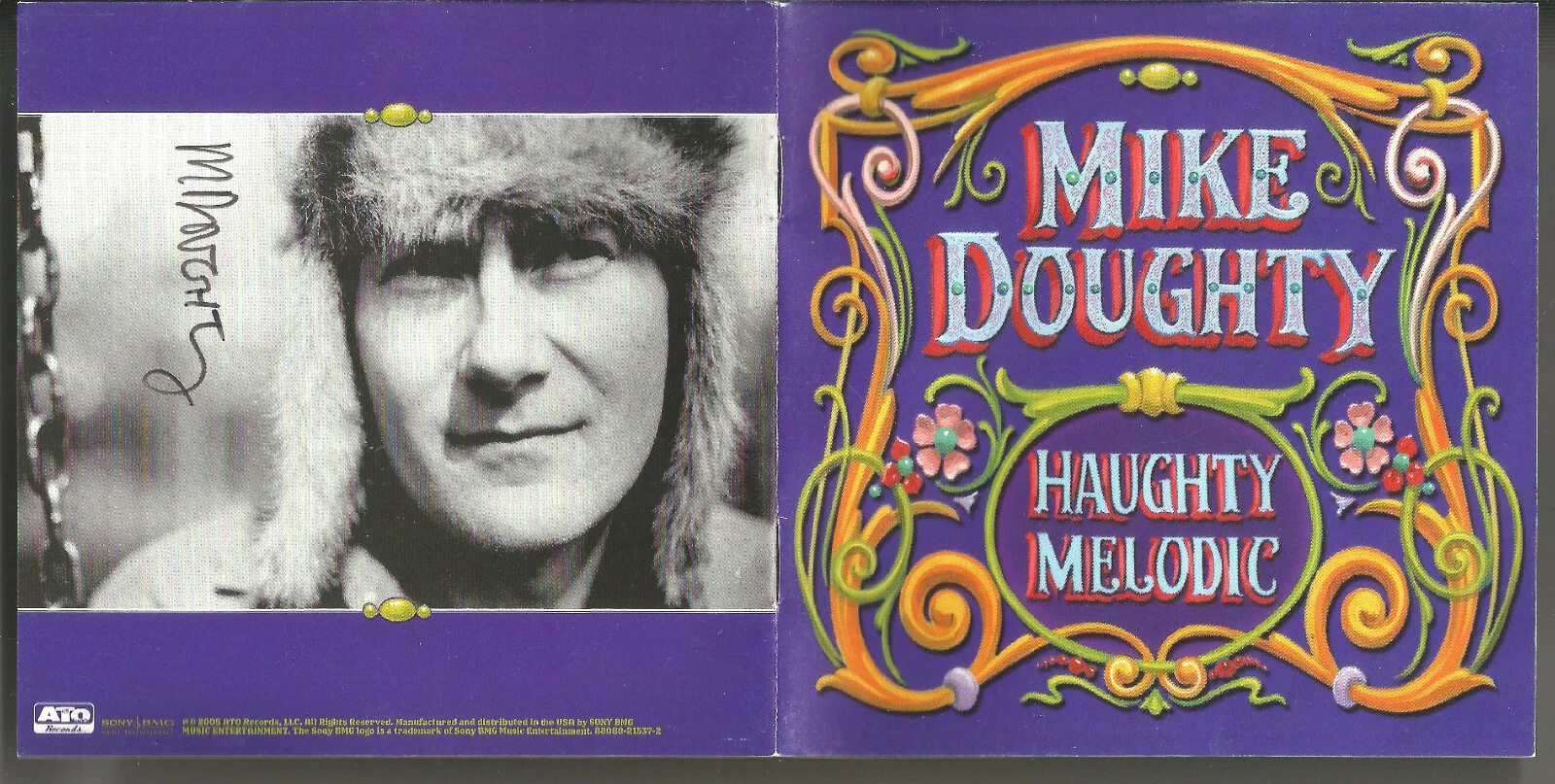 Soul Coughing MIKE DOUGHTY Signed AUTOGRAPHED Haughty CD Booklet Autograph MIINT, изображение 2