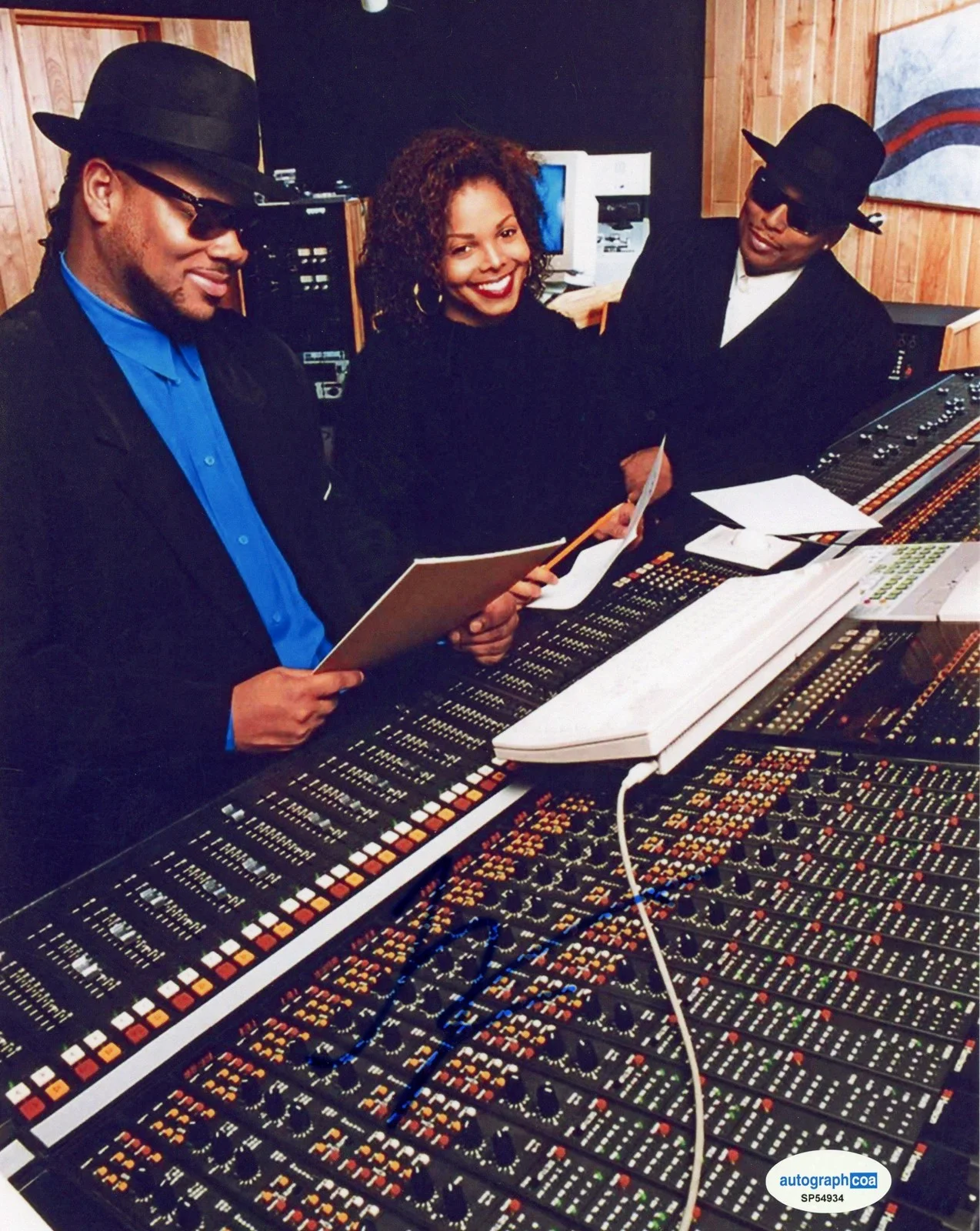 Terry Lewis — Terry Lewis AUTOGRAPH Signed Music Producer Autographed 8x10 Photo ACOA, изображение 2