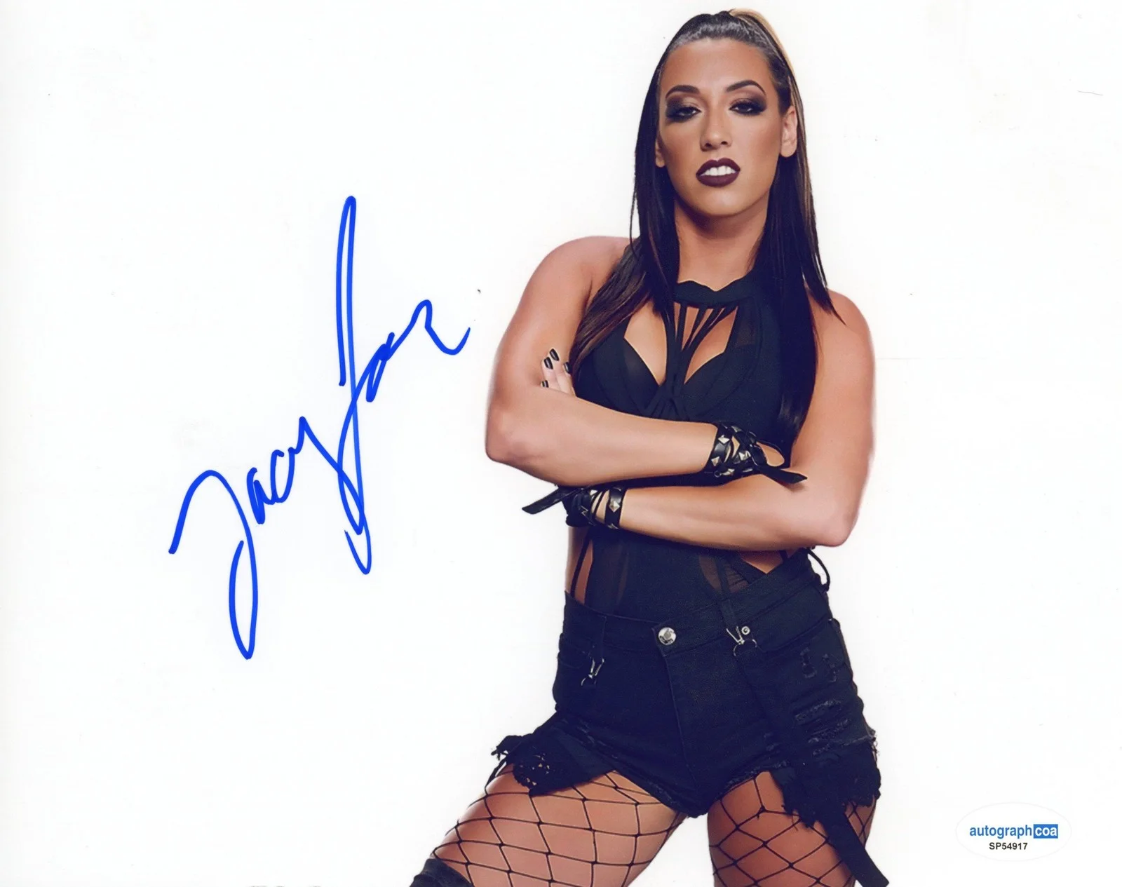 Jacy Jayne — Jacy Jayne AUTOGRAPH Signed WWE Wrestling NXT Autographed 8x10 Photo ACOA, изображение 2