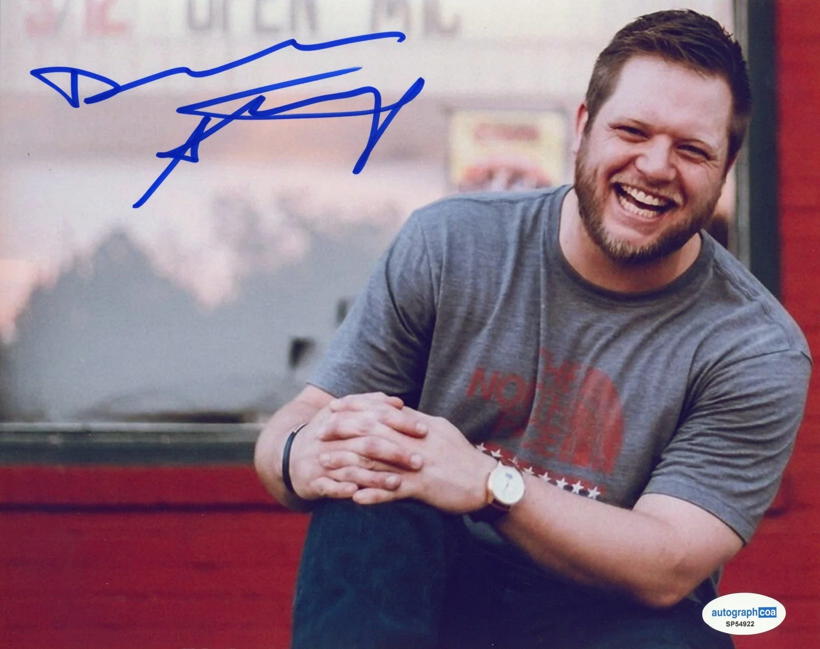 Derrick Stroup — Derrick Stroup "Nostalgic" Comedian AUTOGRAPH Signed Autographed 8x10 Photo ACOA, image 2