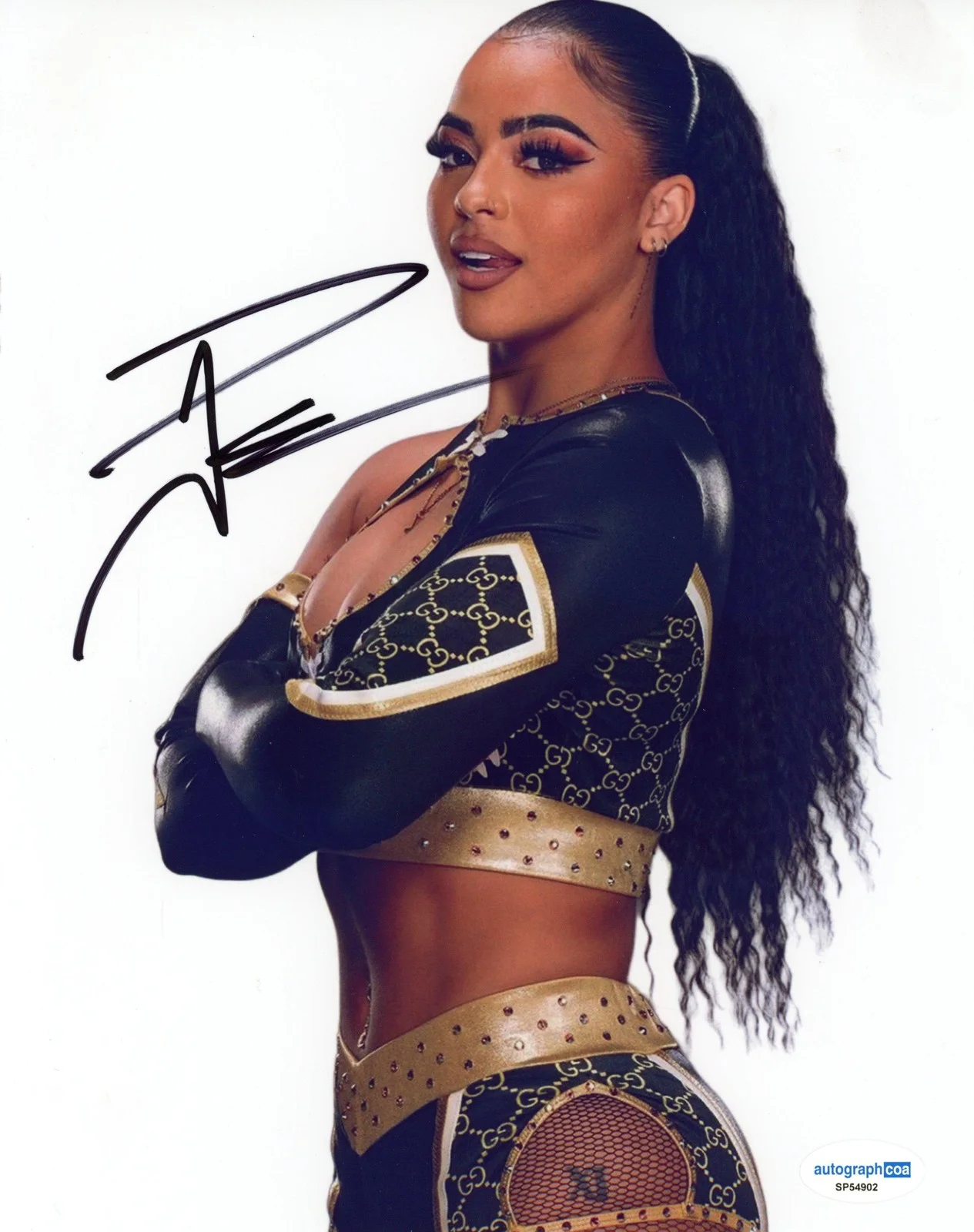 Jaida Parker — Jaida Parker AUTOGRAPH Signed WWE Wrestler NXT Autographed 8x10 Photo ACOA, изображение 2