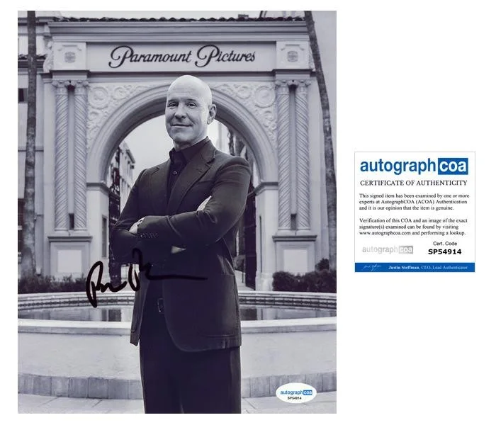 Brian Robbins — Brian Robbins "Paramount" CEO Autograph SIGNED Autographed 8x10 Photo ACOA