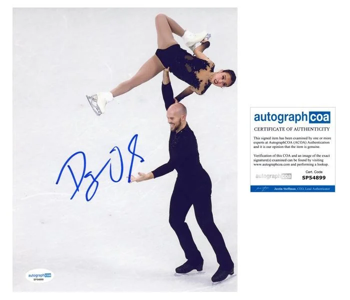 Danny O'Shea — Danny O'Shea AUTOGRAPH Signed Pairs Figure Skating Gold Medalist 8x10 Photo ACOA