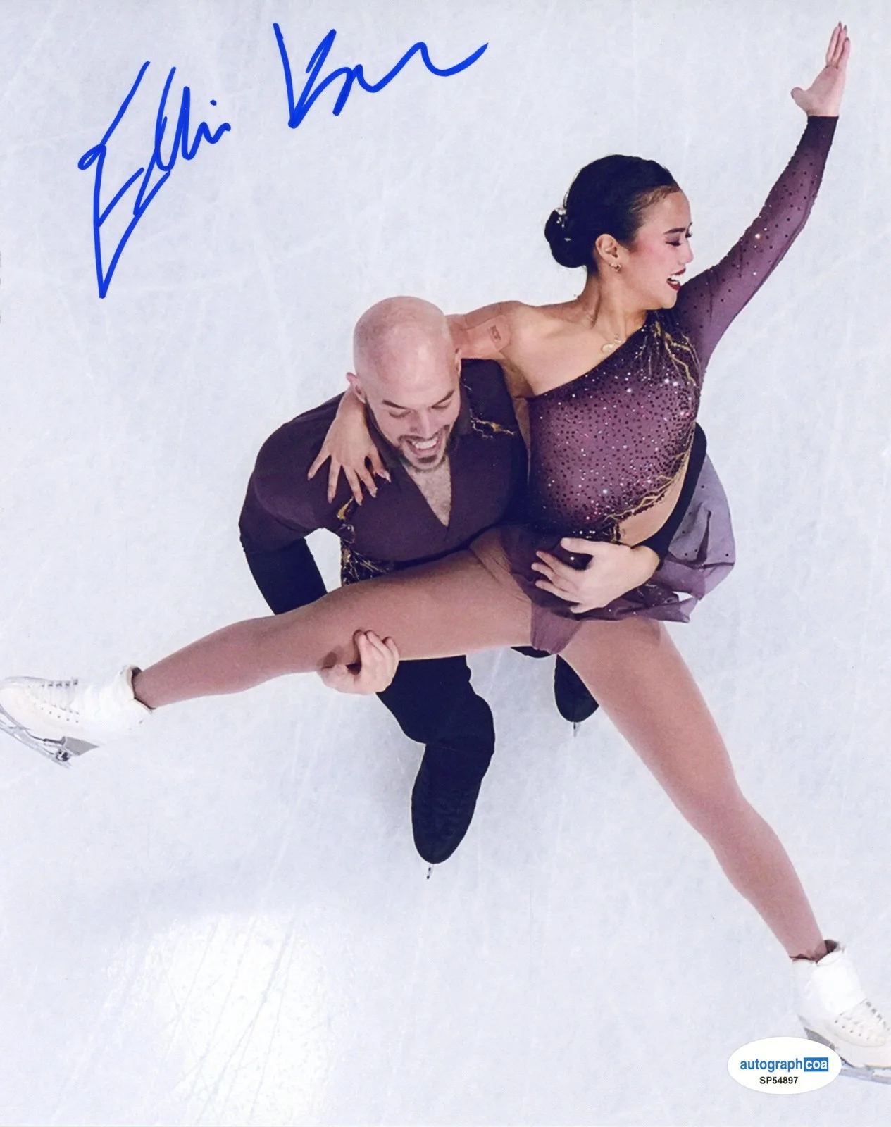 Ellie Kam — Ellie Kam AUTOGRAPH Signed USA Figure Skating Gold Medalist 8x10 Photo ACOA, изображение 2
