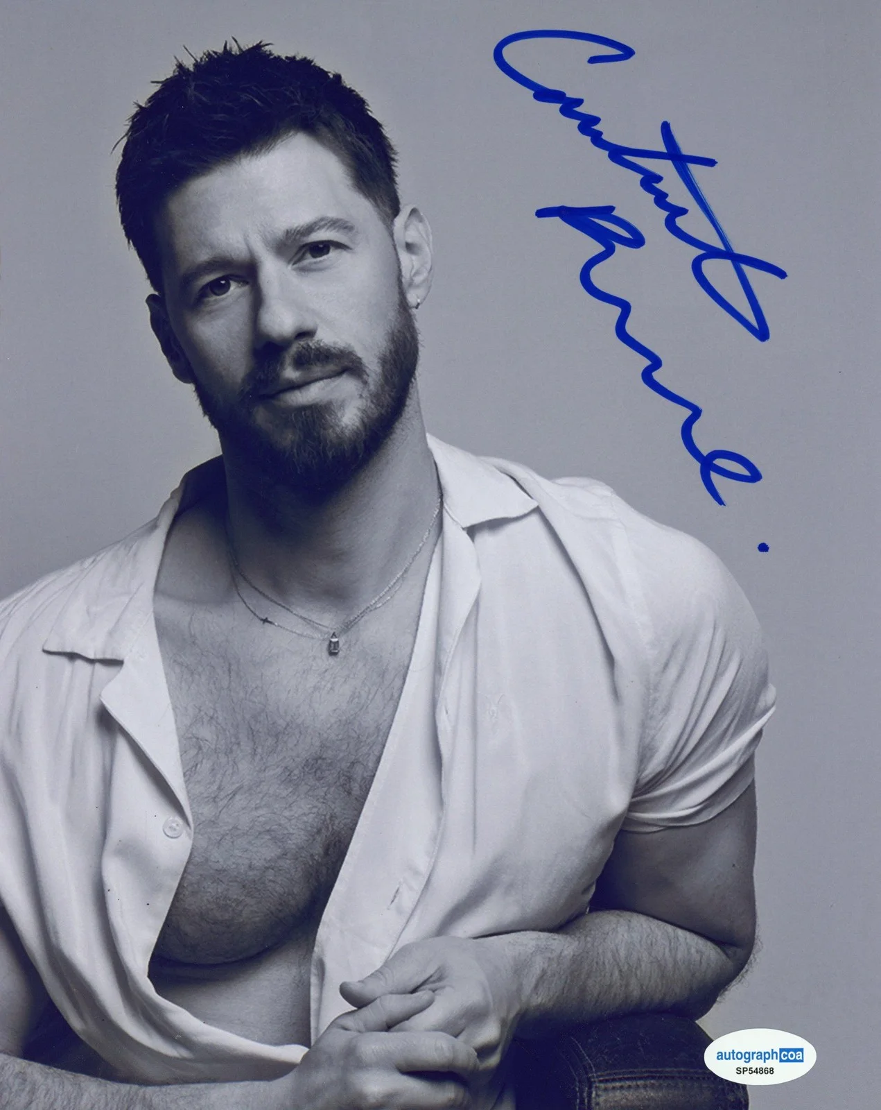 Constantine Rousouli — Constantine Rousouli "Titanique" AUTOGRAPH Signed Broadway 8x10 Photo ACOA, изображение 2