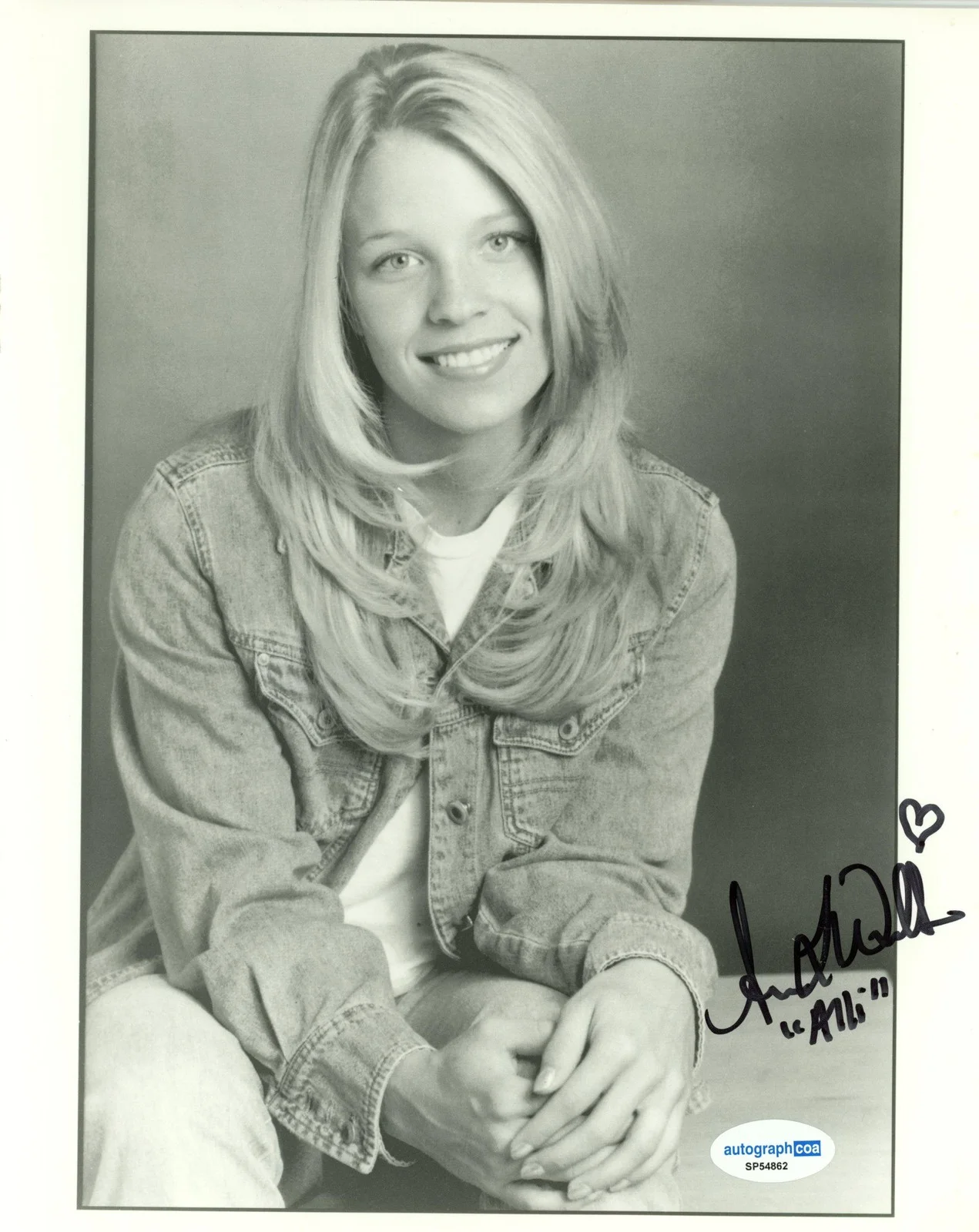 Alicia Leigh Willis — Alicia Leigh Willis "Another World" AUTOGRAPH Signed 'Alli' 8x10 Photo ACOA, изображение 2