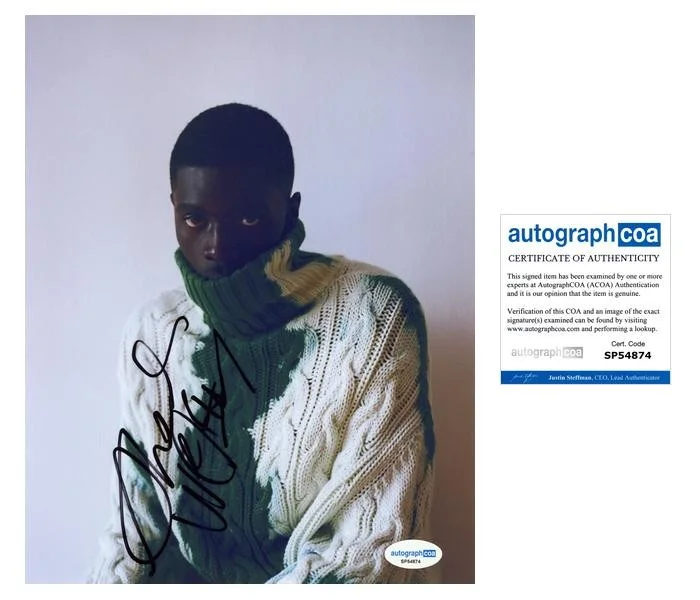Sheck Wes — Sheck Wes "Mo Bamba" Rapper AUTOGRAPH Signed Autographed 8x10 Photo ACOA