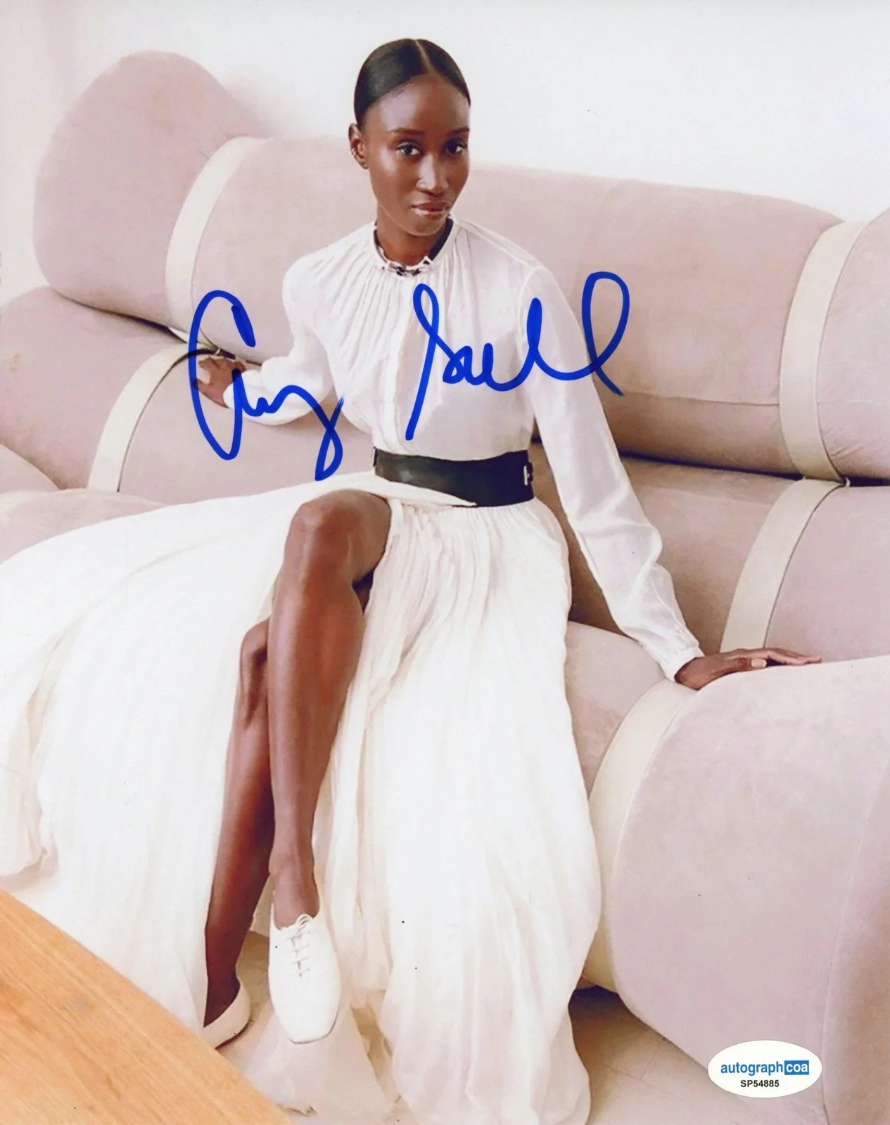 Amy Sall — Amy Sall "The African Gaze" Writer AUTOGRAPH Signed 8x10 Photo ACOA, изображение 2