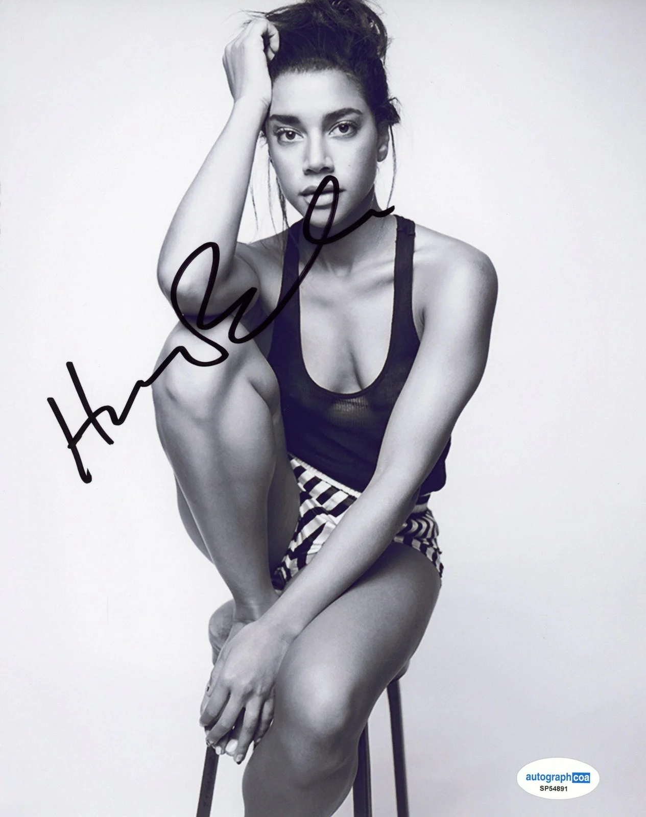 Hannah Bronfman — Hannah Bronfman "HBFIT" Autograph SIGNED TikTok Influencer 8x10 Photo B ACOA, image 2