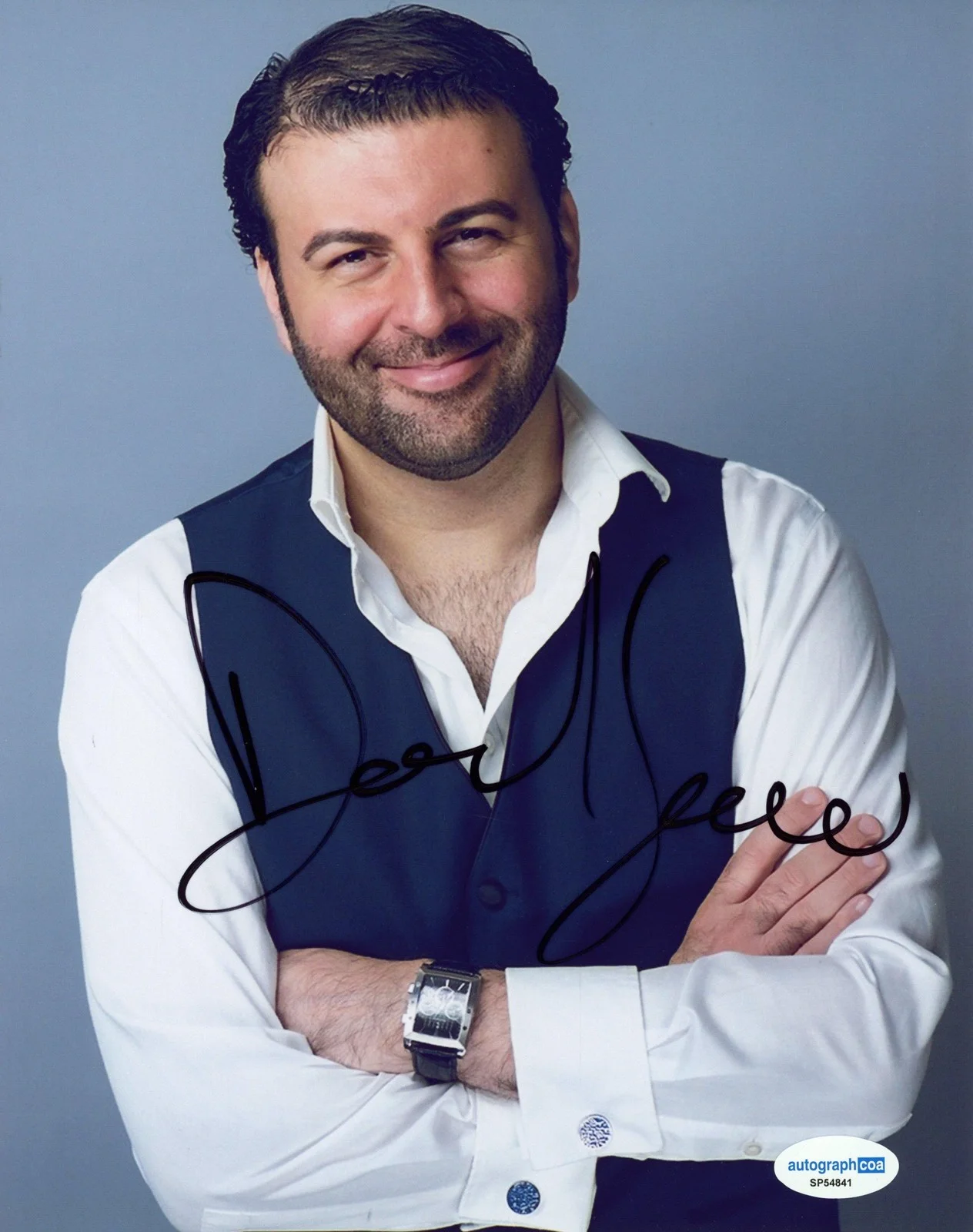 David Serero — David Serero AUTOGRAPH Signed Baritone Opera Singer Autographed 8x10 Photo ACOA, image 2