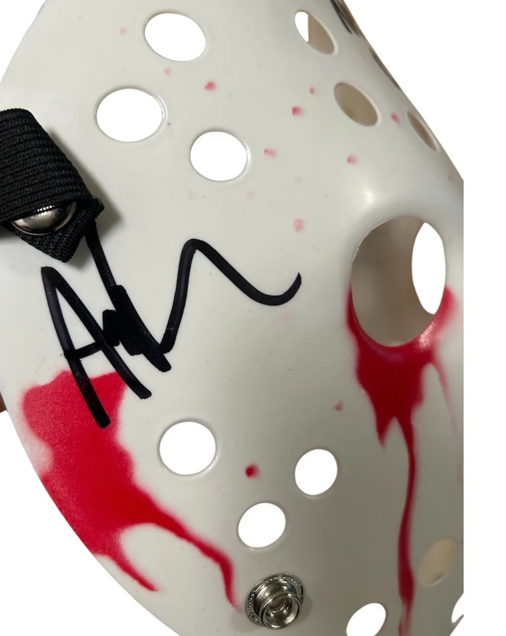 Ari Lehman — Ari Lehman autographed signed mask Jason Voorhees Friday the 13th Beckett COA, image 3