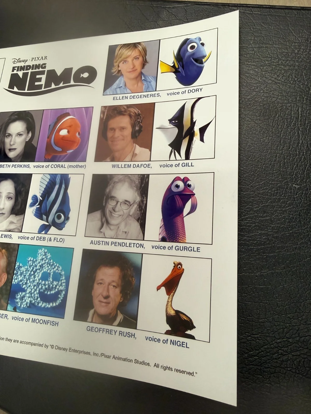 Brad Garrett Signed Autograph 8x10 Photo FINDING DORY Bloat NO COA, image 3