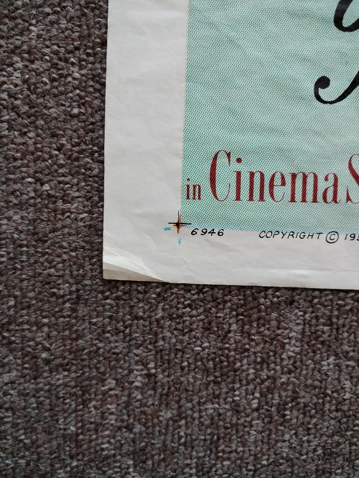 BARRETTS OF WIMPOLE STREET - ORIGINAL US 1 SHEET POSTER Jennifer Jones (1957), изображение 2