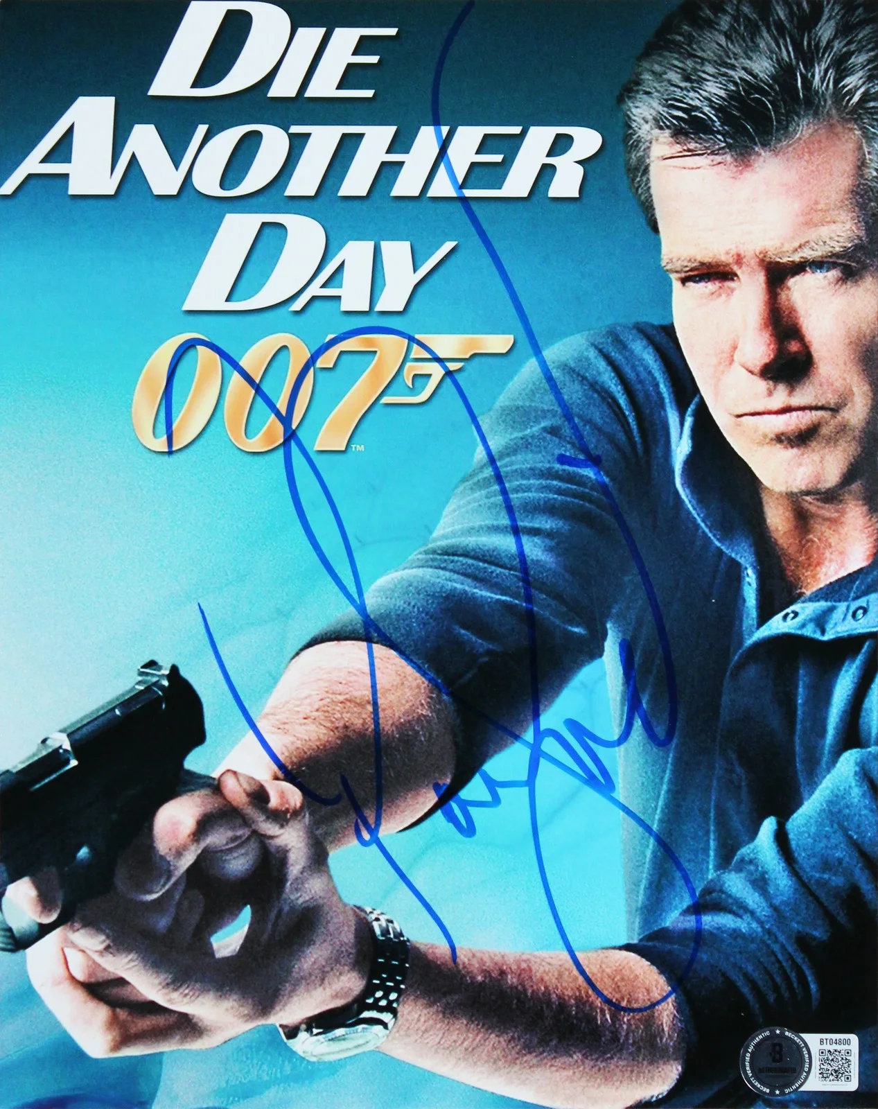 Pierce Brosnan — Pierce Brosnan GoldenEye Authentic Signed 8x10 Framed Photo BAS #BT04800, изображение 2