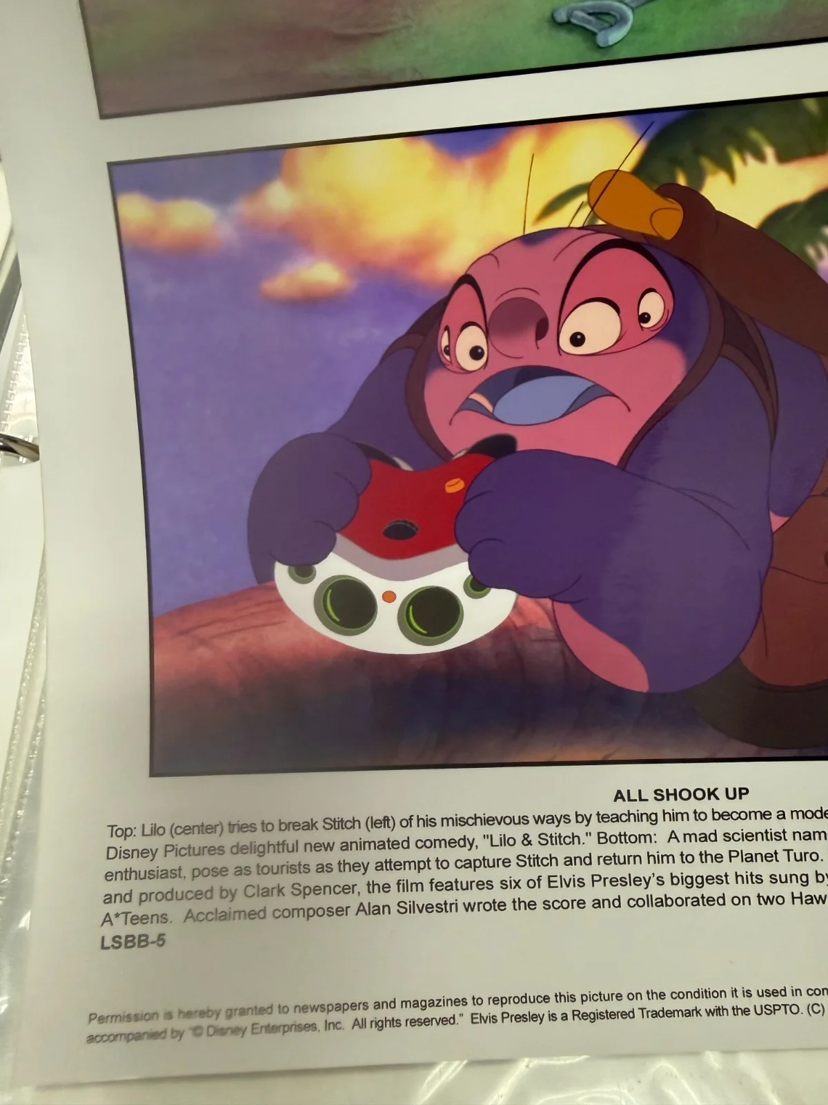 Kevin McDonald — Kevin McDonald "Lilo & Stitch" AUTOGRAPH Signed 8x10 Photo NO COA, image 4