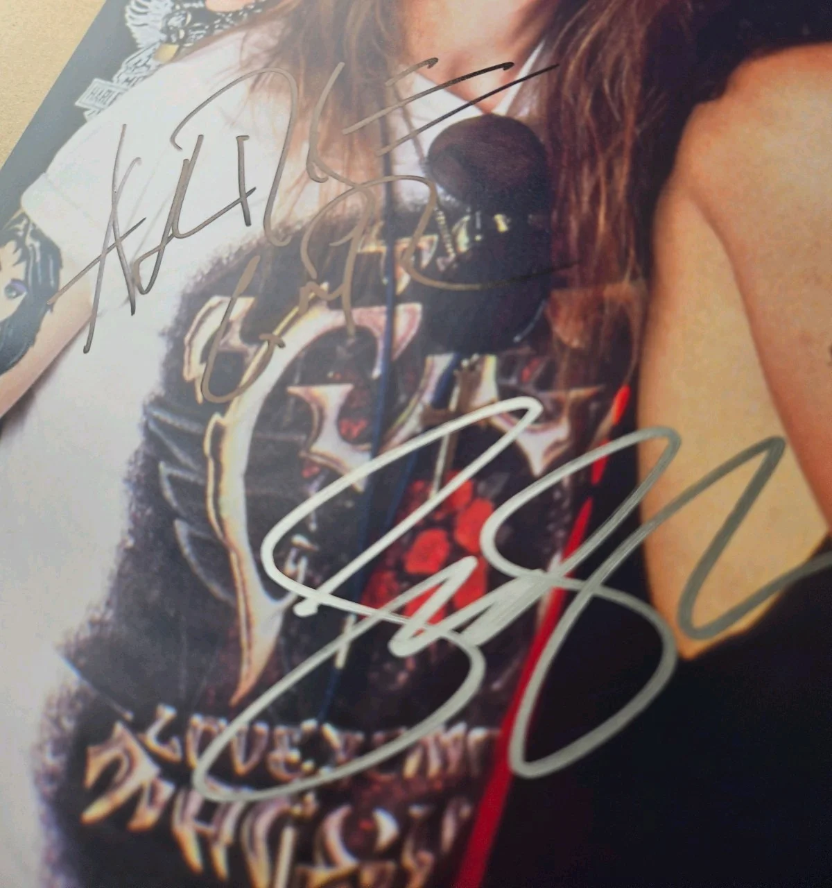 AXL ROSE, SLASH ORIGINAL AUTOGRAPHS WITH COA ✔️ 8X12" PHOTO 🤘 GUNS N ROSES, изображение 3