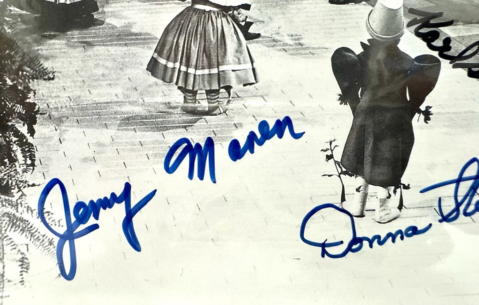 Mickey Carroll — Wizard Of Oz Signed Munchkin Photo Mickey Carroll Karl Slover + 2 More •JSA Cert, image 5