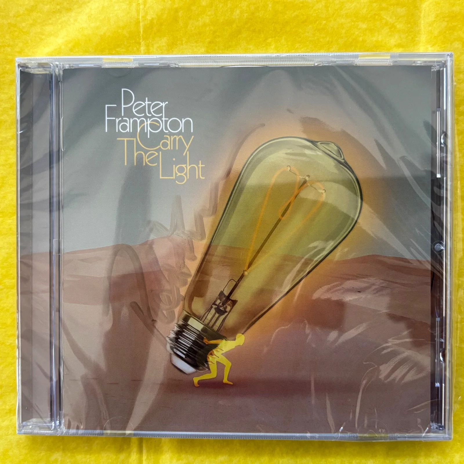 PETER FRAMPTON 2026 Carry The Light SIGNED / AUTOGRAPHED CD - BRAND NEW / SEALED, image 2