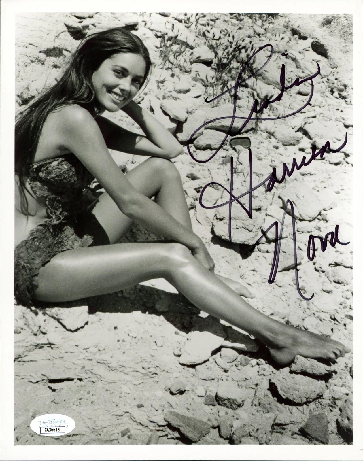Linda Harrison — Linda Harrison Planet Of The Apes "Nova" Signed 8x10 Vertical Photo JSA #CA36645