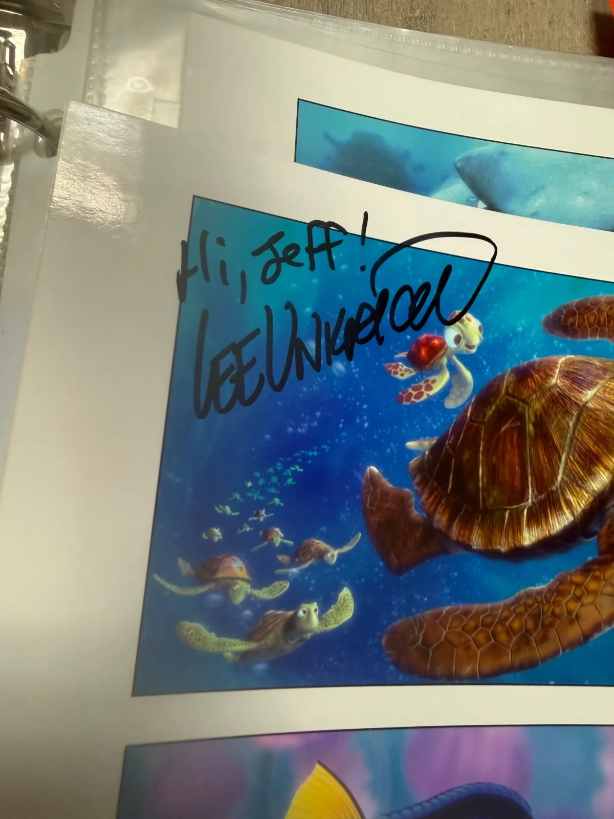 Andrew Stanton / Lee Unkrich — Finding Nemo Signed 8x10 Photo Autographed Disney Andrew Stanton Lee Unkrich, изображение 2