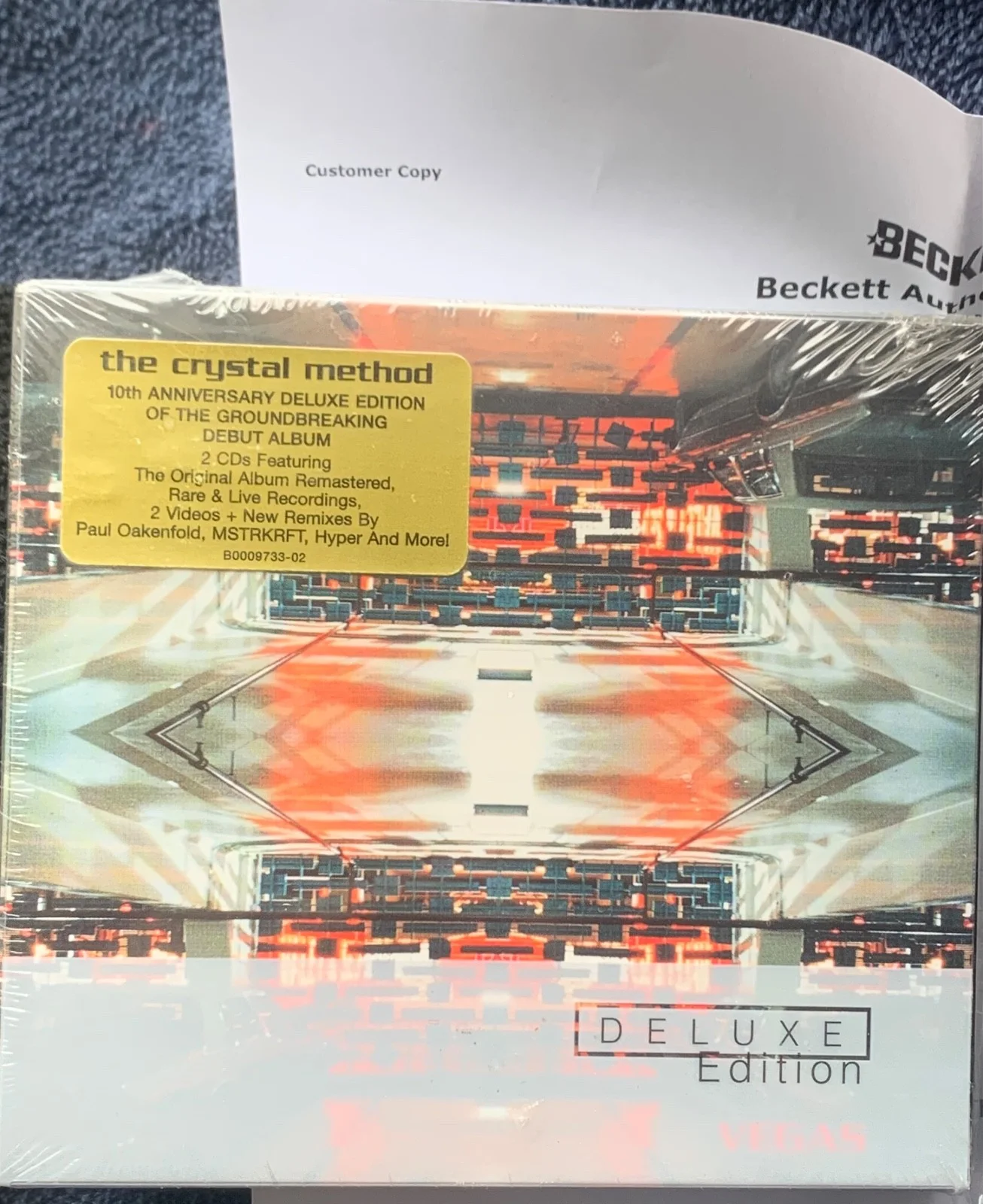 Crystal Method SIGNED AUTOGRAPHED "VEGAS" (JORDAN/KIRKLAND) ~ COA + SEALED COPY, image 5
